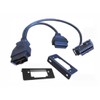 Mobilistics OBD2 Y Adapter/Splitter Extension Cable GPS Universal Snap-in Or