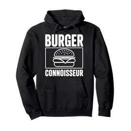 Burger Connoisseur Juicy Cheese Delight Pullover Hoodie