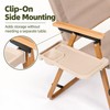 Camping Chair Side Tray with Cup Holder – Clip-On PP