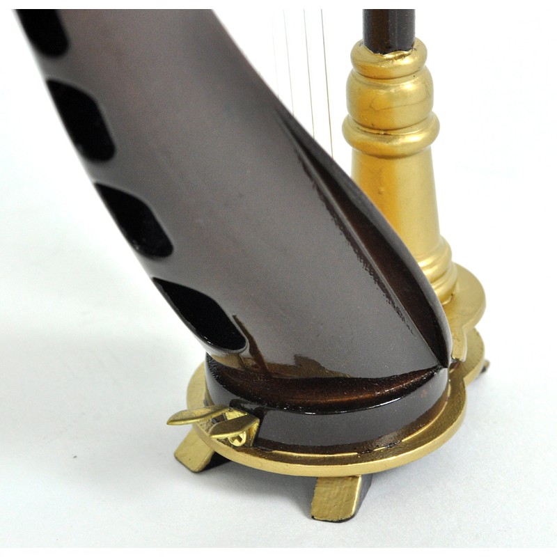 Sunrise Sound House Miniature Musical Instrument Harp, 5.9 inches (15