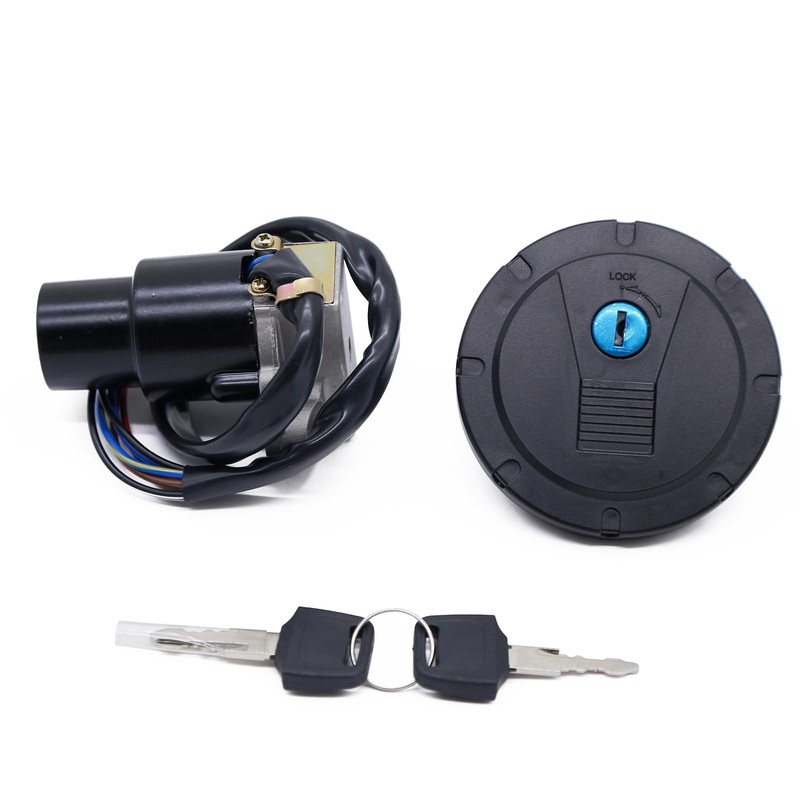 PROCNC Ignition Switch Gas Cap Seat Lock Keys Set for