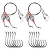 Fishing Egg Ready Rigs Weighted Grouper Rig with Circle Hook