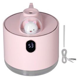 500ml Large Capacity Humidifier Spacecraft Night Light USB Charging Car Humidifier for HomePink