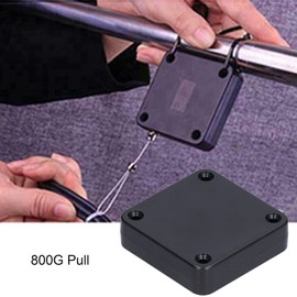 Cierrapuertas Automático sin Perforaciones de 2 Piezas Cierrapuertas con Sensor de Resistencia Al Desgaste 800G Fuerza de Tracción Fuerte