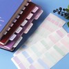 AVECMOI 420 Pieces Sticky Index Tabs, 3 Sizes Bright Colour