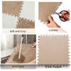 4Pcs Premium Carpet Tiles 12" x 12" – Durable, Non-Slip,