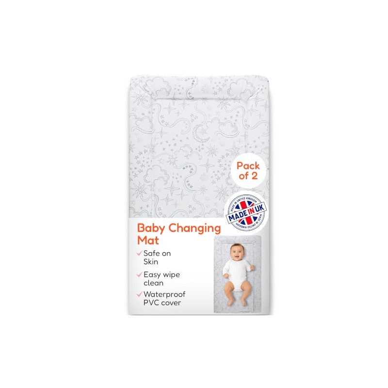 Baby Changing Mat - Extra Thick & Durable - Raised