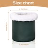 Mysticline Plush Lined Glasses Holder,Protective Leather Eyeglass Case,Anti-Scratch Eyeglass Holder