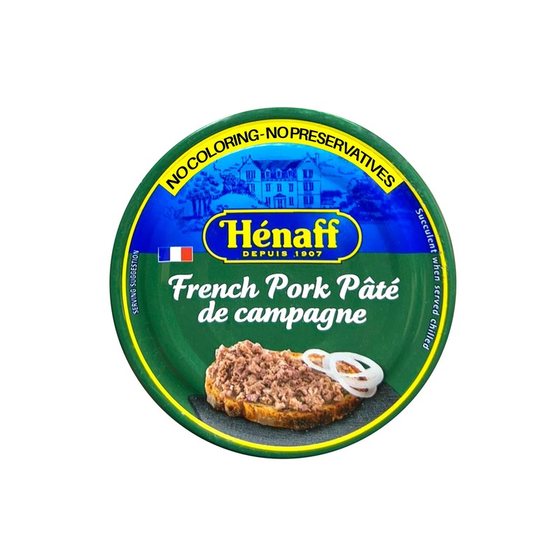 Henaff French Pork Pate de campagne, Country Pate - 130