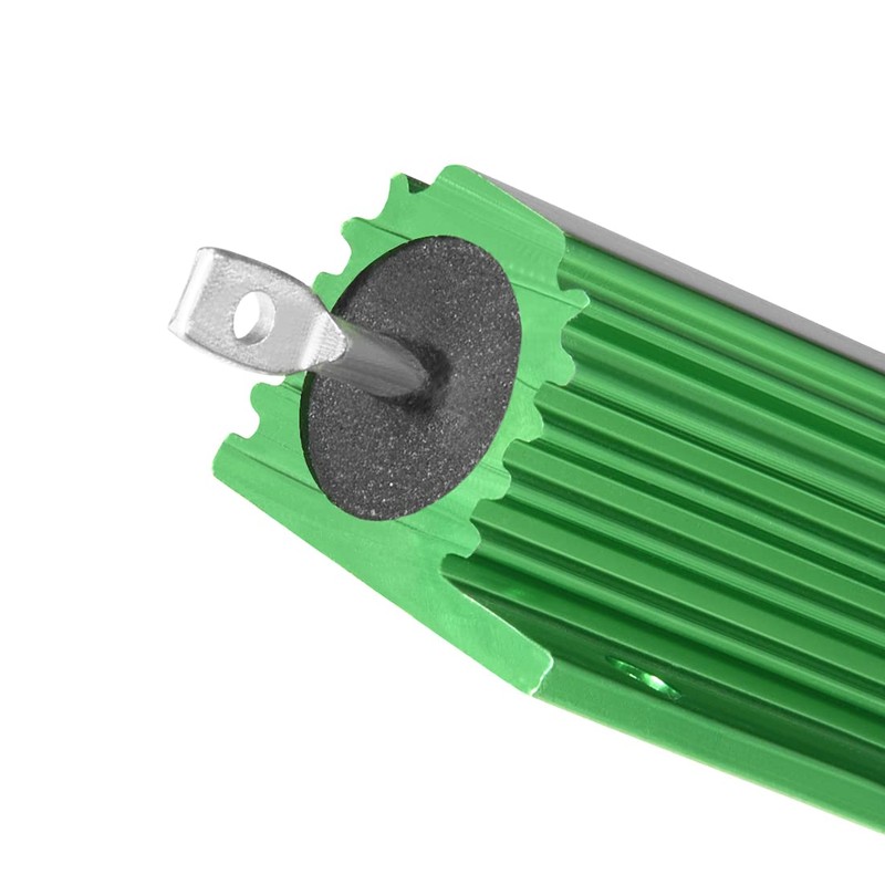 sourcing map Aluminium Housing Resistor 100 W 5 Ohm Wire