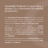 Sustainably Productive Planner | Weekly & Daily Planner for Mindful