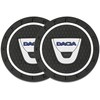 Car Non-slip Cup Holder Coaster Rubber Decor Mats For Dacia Duster 2010 Mcv Sandero Logan Car Accessories 2pcs
