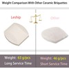 Leship Ceramic Briquettes Replacement for Turbo, Nexgrill Gas Grills, Gas
