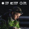Coast XPH30R 1500 Lumen USB-C Rechargeable Dual Power Headlamp with