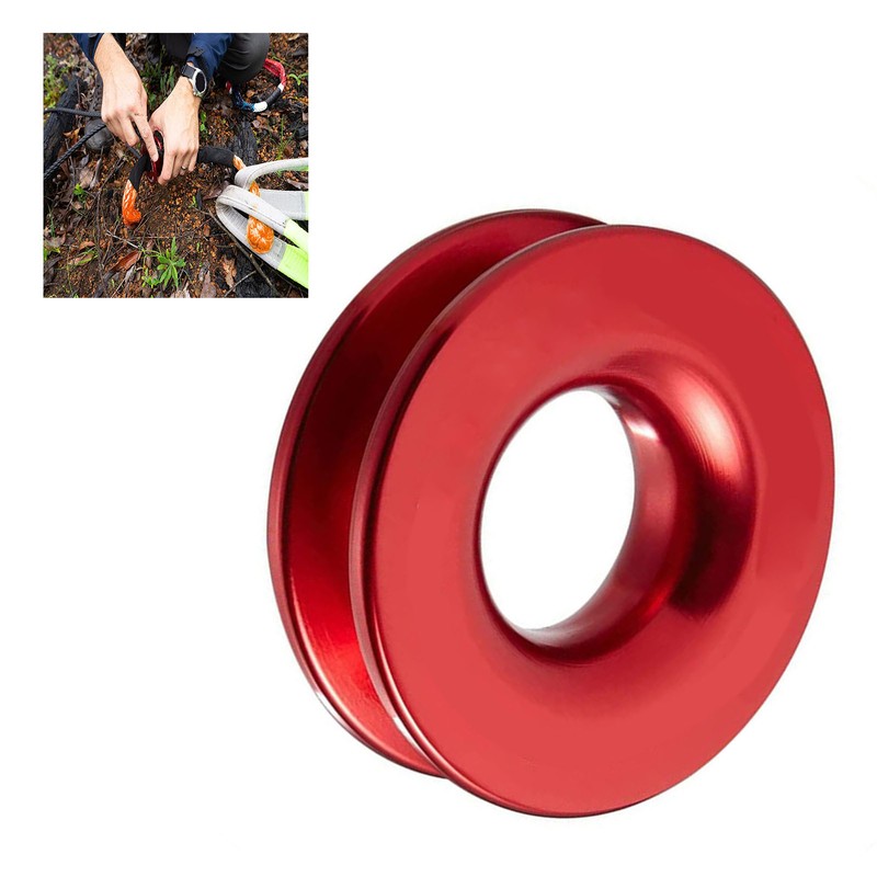 Snatch Recovery Ring Aluminum Alloy Soft Shackle Recovery Ring for