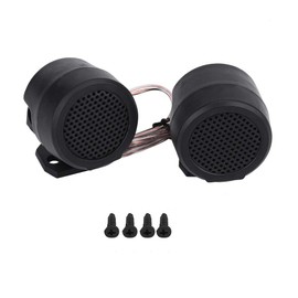 Kuuleyn Audio Speakers, Pack of 2 12 V 500 W Car Round Super Power Loud Audio Speakers Tweeter Speaker
