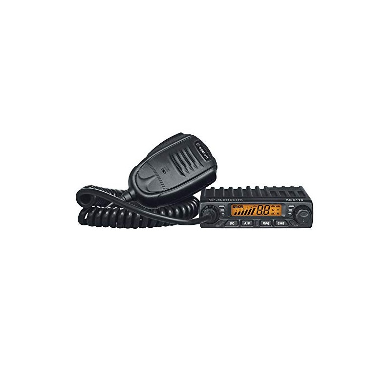 Albrecht AE-6110 Ultra Compact AM/FM Mini Mobile CB Radio