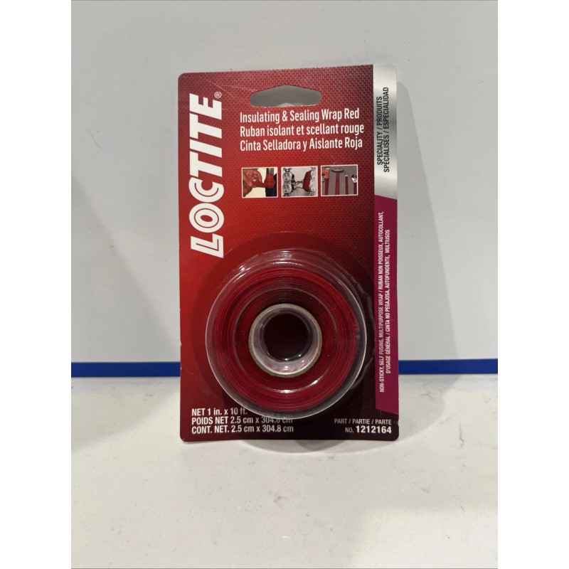 Loctite 1" x 10ft Insulating & Sealing Wrap, Non-Sticky, Self