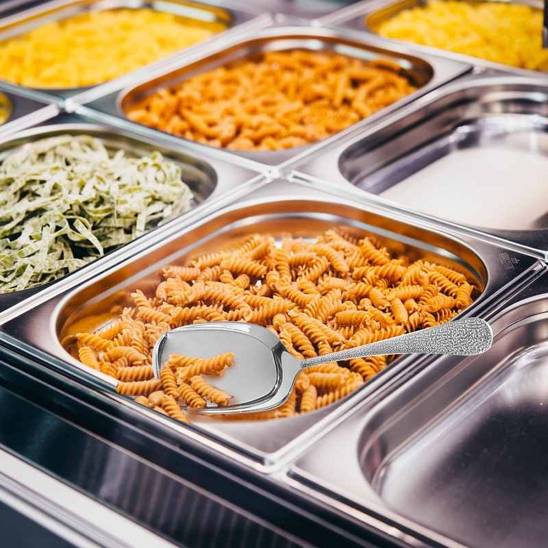 IMEEA Serving Spoon 18/10 Stainless Steel Buffet Serving Spoon Serving