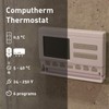 COMPUTHERM Q7 Programmable Digital Room Thermostat, Temperature Thermometer, Wall Thermostat,