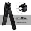 Nail Clippers Set, Sharp Stainless Steel Fingernail Clipper & Toenail