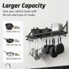 Kes 30-Inch Kitchen Pan Pot Rack Wall Mounted Hanging Storage