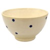 Sensitsu Kobo 52026 Zuko Kiln Polka Dot Heart Rice Bowl,