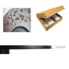 LetusZhogo Pizza Wall Clock 15 Inch Battery Operated Non Ticking