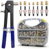 Eoppen 455Pcs Rivet Nut Tool Kit, Rivnut Tool Kit with