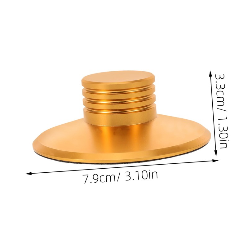 Kisangel Vinyl Turntable Weight Stabilizer Nonslip Record Weight for Turntable
