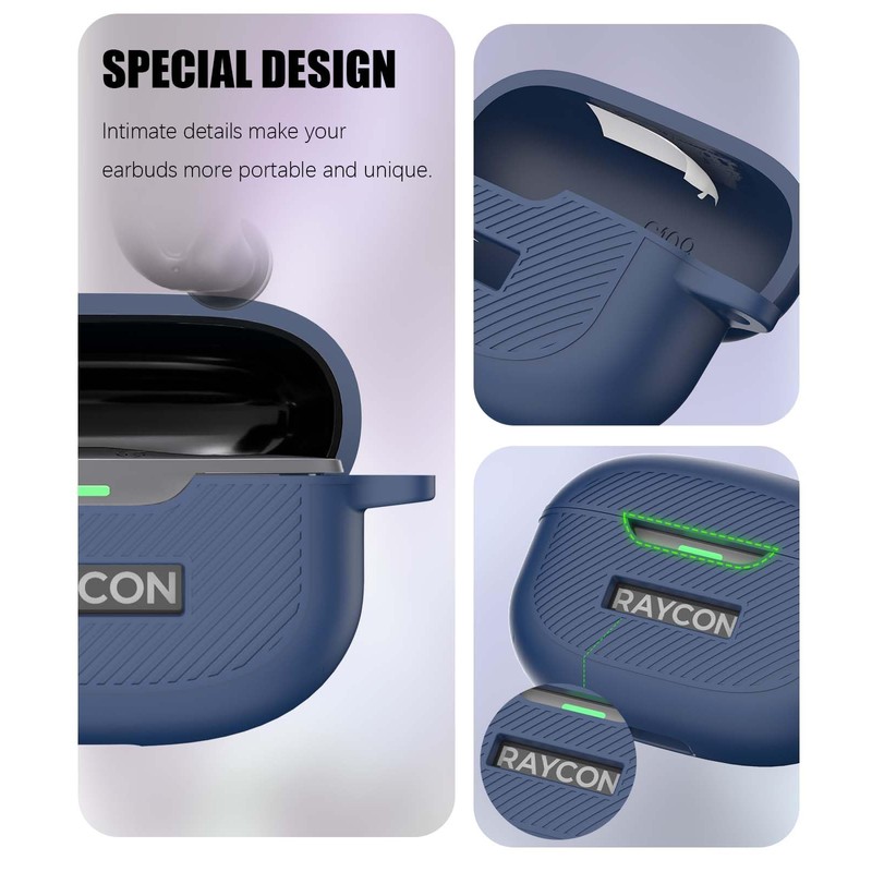AGENTNANO [3 in 1] for Raycon Everyday Earbuds(2024 Edition) Case