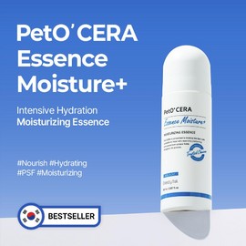 Breezytail PetO'CERA Moisture Essence Plus, Skin Care & Relief Serum for Dogs & Cats. Korean Pet Skincare (85ml / 2.87 fl oz)