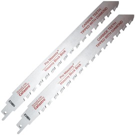 9-Inch Brick, Masonry, Porous Concrete, Engineered Stone Saw Blade for Reciprocating/Sawzall Saws - 2-Pack - Caliastro