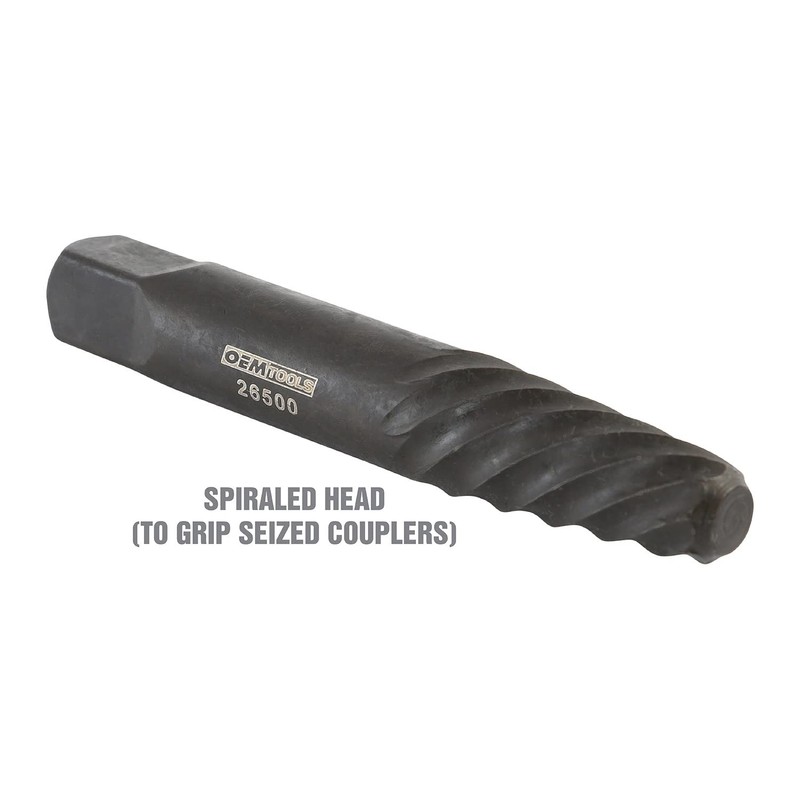 OEMTOOLS 26500 Heater Hose Coupler Extractor, Spiral Tip Coupler Removal