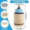 RP70538/RP73625 Single Function Pressure Balance Cartridge, Shower Valve Cartridge Compatible