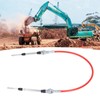 Excavator Throttle Cable Manual Throttle Controller Control Line for Hitachi