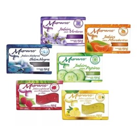 La Corona Jabón Barra Murano Natural Surtido 10 Piezas De 150g