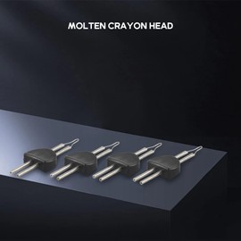 Tuperoymse Thread Burner Tips Thread Zapper and Melt Thread with -Perfect for Finishing Bead 4Pcs