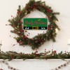 Second Ave Merry Christmas Elf Costume Xmas Wooden Hanging Decoration