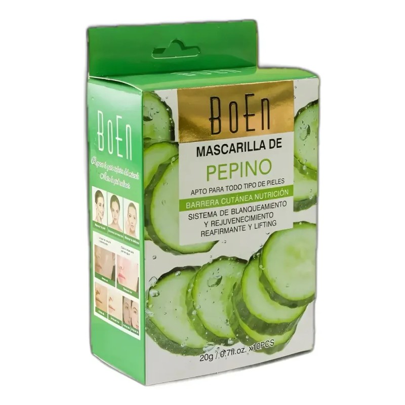 Mascarilla Facial Reafirmante Y Lifting - Pepino