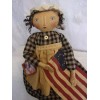 Handmade PATTERN, Sewing, Americana, primitive doll, 20 in., Dumplinragamuf