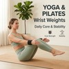 Adjustable Wrist and Ankle Weights, 2lb Pair (1lb Each) Soft