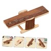 BESPORTBLE Natural Wood Seesaw Platform Pet Toy for Hamster Rat