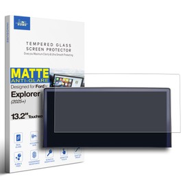 INNOSURE Preminum Tempered Glass Screen Protector for (2025) Ford Explorer 13.2Inch Infotainment Touchscreen Anti Finger Print/Glare (Matte)