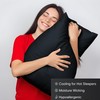 LINENWALAS 100% Organic Bamboo Pillow Cases 2 Pack, Soft Premium