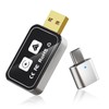 2-in-1 Wireless Carplay and Android Car Wireless Adapter, Convert Wired