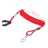 Outboard Engine Ignition Emergency Kill Stop Switch Key Lanyard Rope