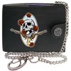 Klassek Skull Guns and Roses American Western Cowboy Mens Wallet