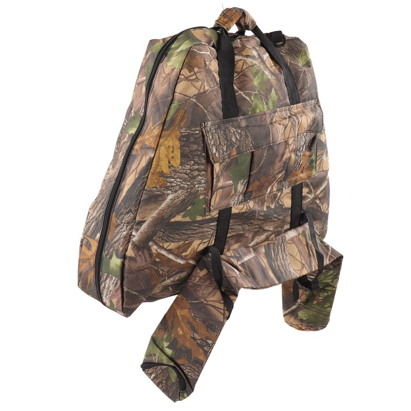 Canvas Composite Pulley Bow Bag Outdoor Archery Hiking Backpack Triangle