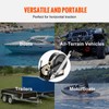 VEVOR Hand Crank Winch, 3500 lbs Steel Cable, Boat Trailer